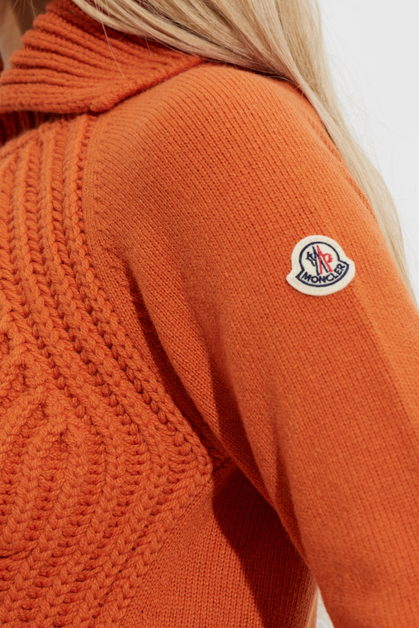 Moncler Sweater with collar | Women's | Vitkac